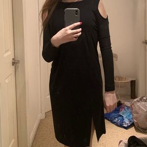 All Saints black dress